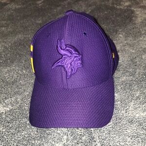 Purple Vikings Baseball Style Hat